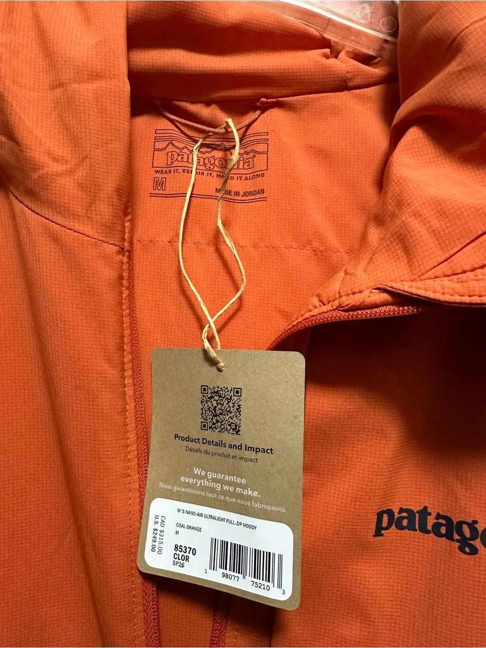 Patagonia lightweight hooded